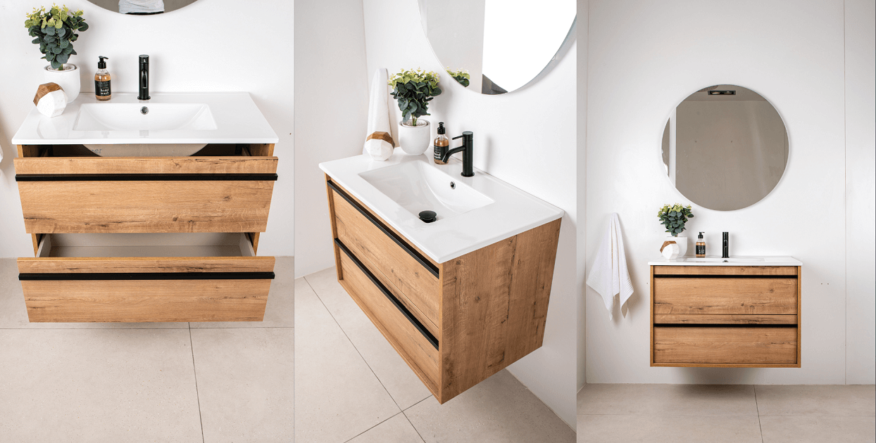Attila series - Bathroom Vanities - Tilespace