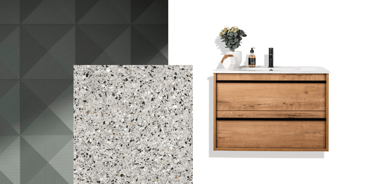 Organic Geometry Bathroom Designs - Tilespace