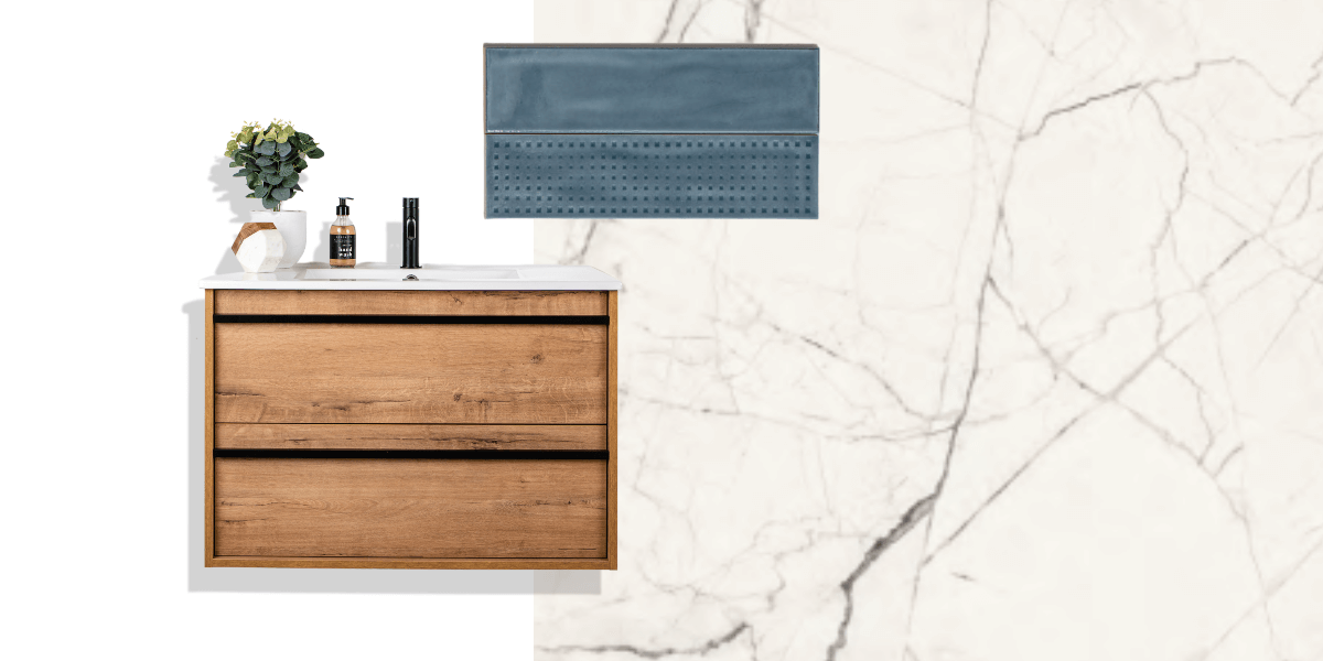 Seaside Simplicity Bathroom Designs - Tilespace
