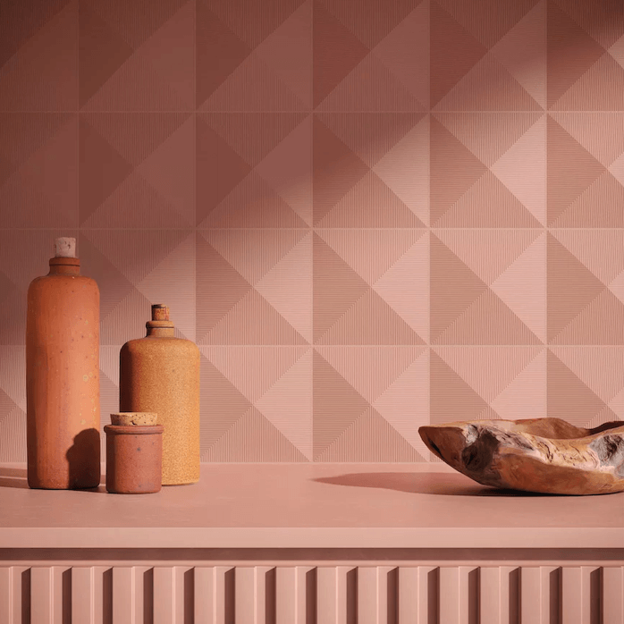 Coloured tiles for kitchen island - 2