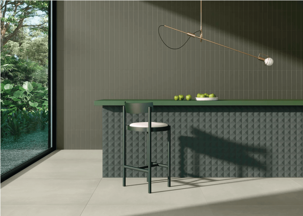 Monochromatic kitchen - morden kitchen design