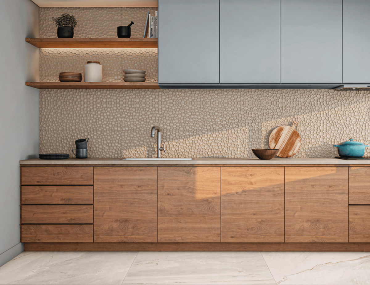 Textures - Kitchen Design - Backsplash - Tilespace