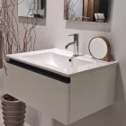 Spirit 600 Gloss White Vanity 1 Draw --- 003