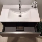Spirit 600 Gloss White Vanity 1 Draw --- 004